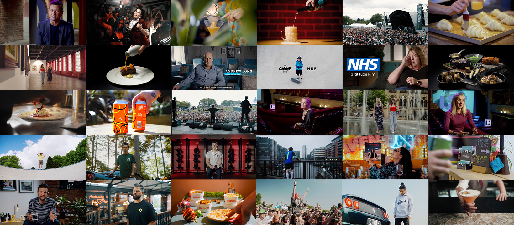 Adam Webb Films Showreel Video Production Leeds
